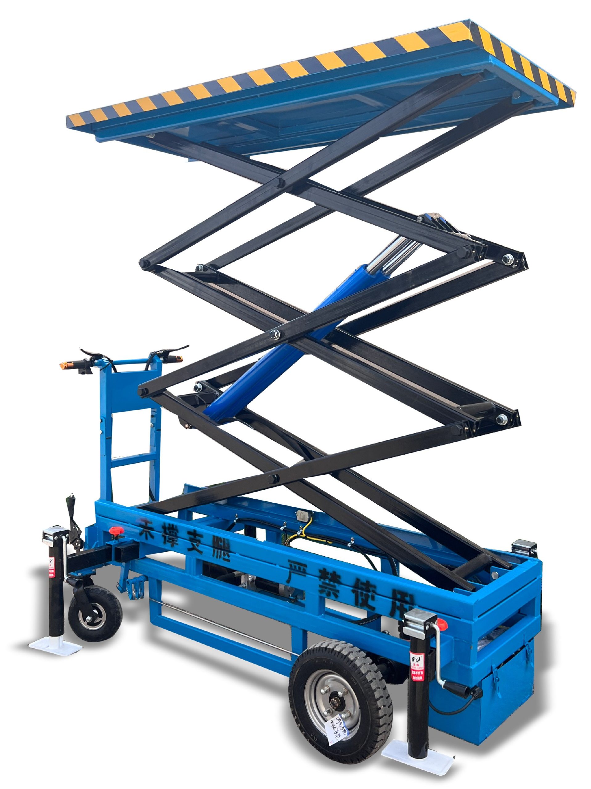 【ML-65】Can be customized 1.2-6m lifting height of the electric lifting trolleys carts