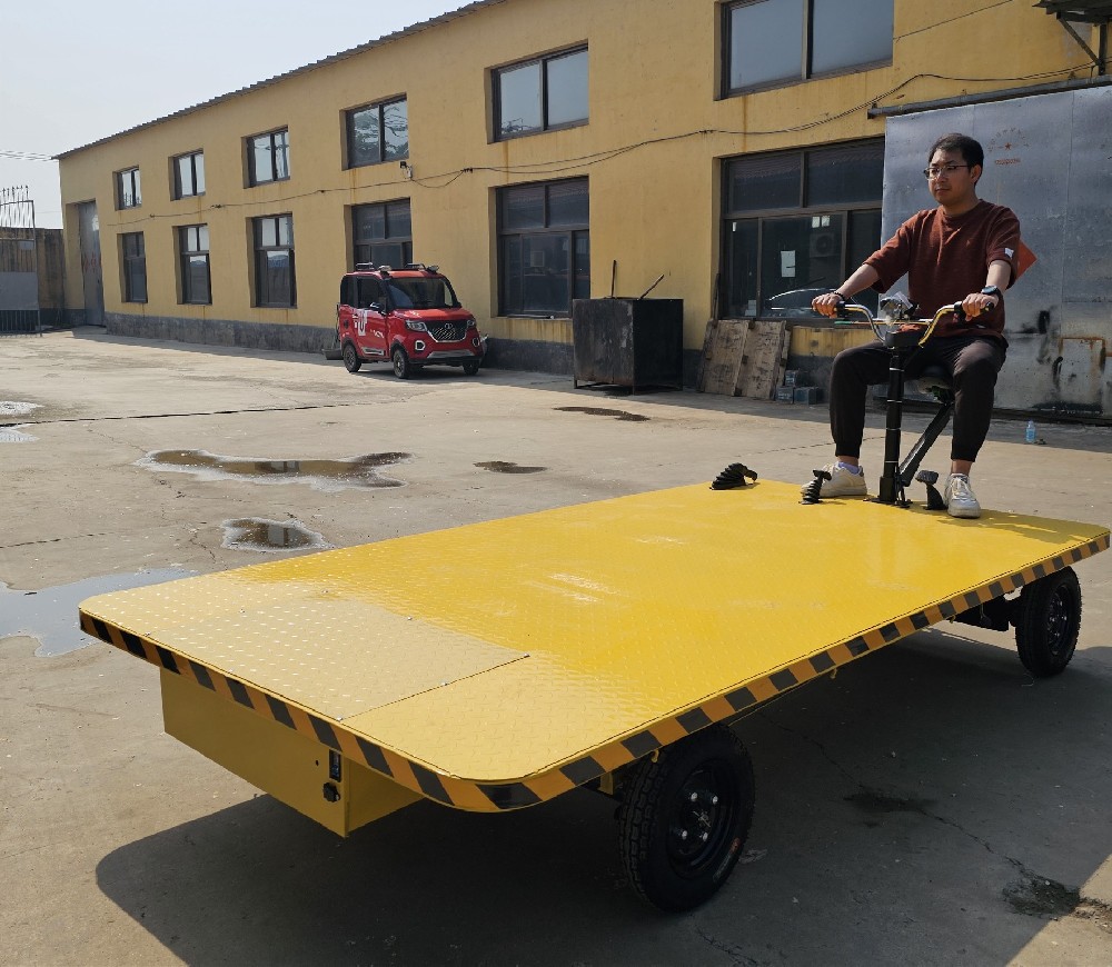 Custom electric flatbed transporters trolleys – Power